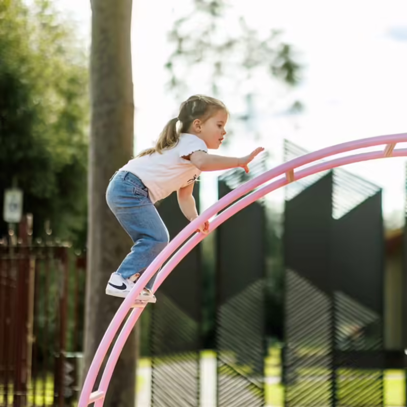 Create an interactive product catalog for a playground equipment manufacturer.